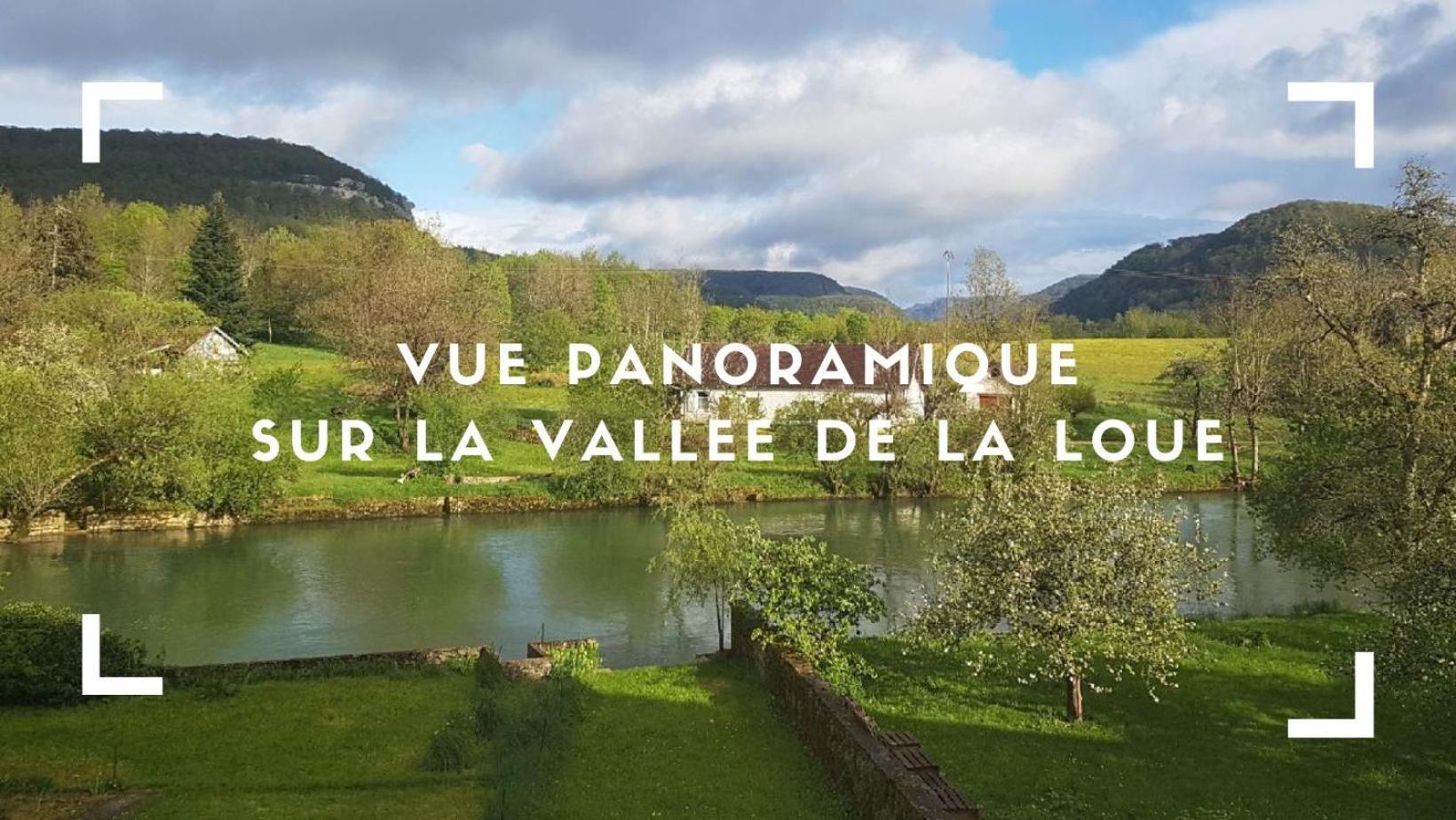Maison De Vacances - Vue Panoramique Riviere Ornans Kültér fotó